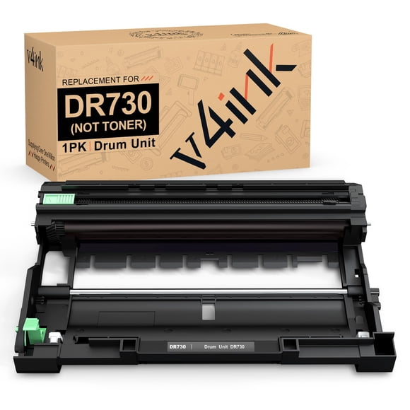 Batería de repuesto v4ink compatible con DR-730 para impresora Brother