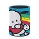 thumbnail image 3 of Pochacco-theme Cylinder Pen Holder Pencil Organizer with Flannel Lining PVC Leather Material Cardboard Base for study work 10*8CM, 3 of 6