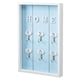 thumbnail image 2 of Family Key Holder Organizer Hat Hanger 6 Ganchos Puerta Entrada Azul, 2 of 3