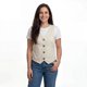 thumbnail image 1 of Vest Mujer Beige XS, 1 of 3