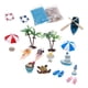 thumbnail image 2 of 15x 1/12 Dollhouse Beach Kits Set Boat Life Scene Natación Decoración, 2 of 5