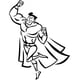thumbnail image 1 of Decomural Superhero Childrens WS-17744, 1 of 2