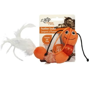 All For Paws - Afp Peluche Juguete Modern Cat Feather Snake