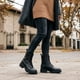 thumbnail image 2 of Botín New Walk Militar Negro, 2 of 6