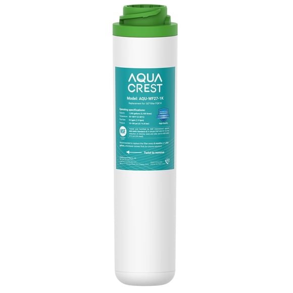 Filtro de agua para debajo del fregadero AQUA CREST FQK1K 1350 Gal NSF/ANSI