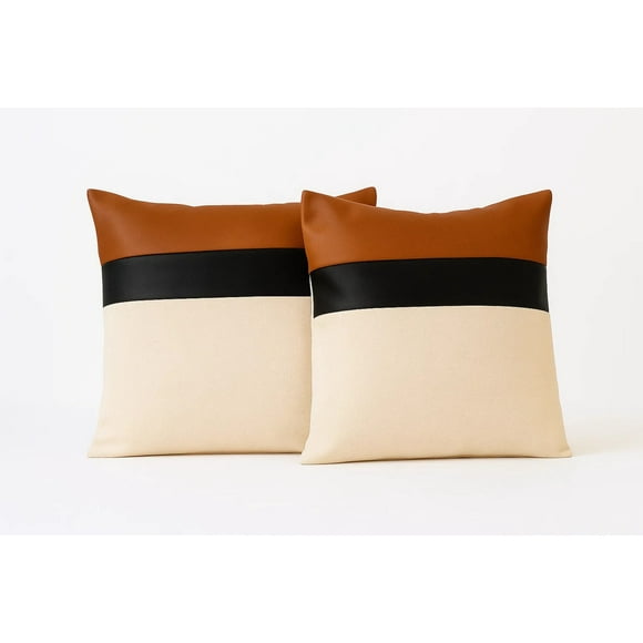 Cojines Decorativos Tricolor Beige