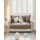 thumbnail image 3 of Set De 5 Fundas De Sillon Con Flecos Color Marron, 3 of 6