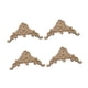 thumbnail image 5 of Apliques De Madera De 4 Piezas Talladas Aplicadas De Madera Para El Armario De Decoración De Armario De Armario E, 5 of 5