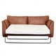 thumbnail image 2 of Sofa Cama Milan 2Pl Cuero Kentucky Tabaco, 2 of 5