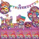 thumbnail image 1 of Set Cumpleaños Distroller para 6 Personas Cotillón Pronobel, 1 of 25