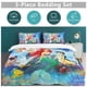 thumbnail image 5 of The Little Mermaid 3-Piece Bedding Set Soft Warm And Comfortable Soft Bed Set for Bedroom, 5 of 5