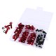 thumbnail image 1 of 158 Uds. Kit Completo De Pernos De Carenado Para Motocicleta, Clips De Sujeción, Tornillos, Rojo, 1 of 5