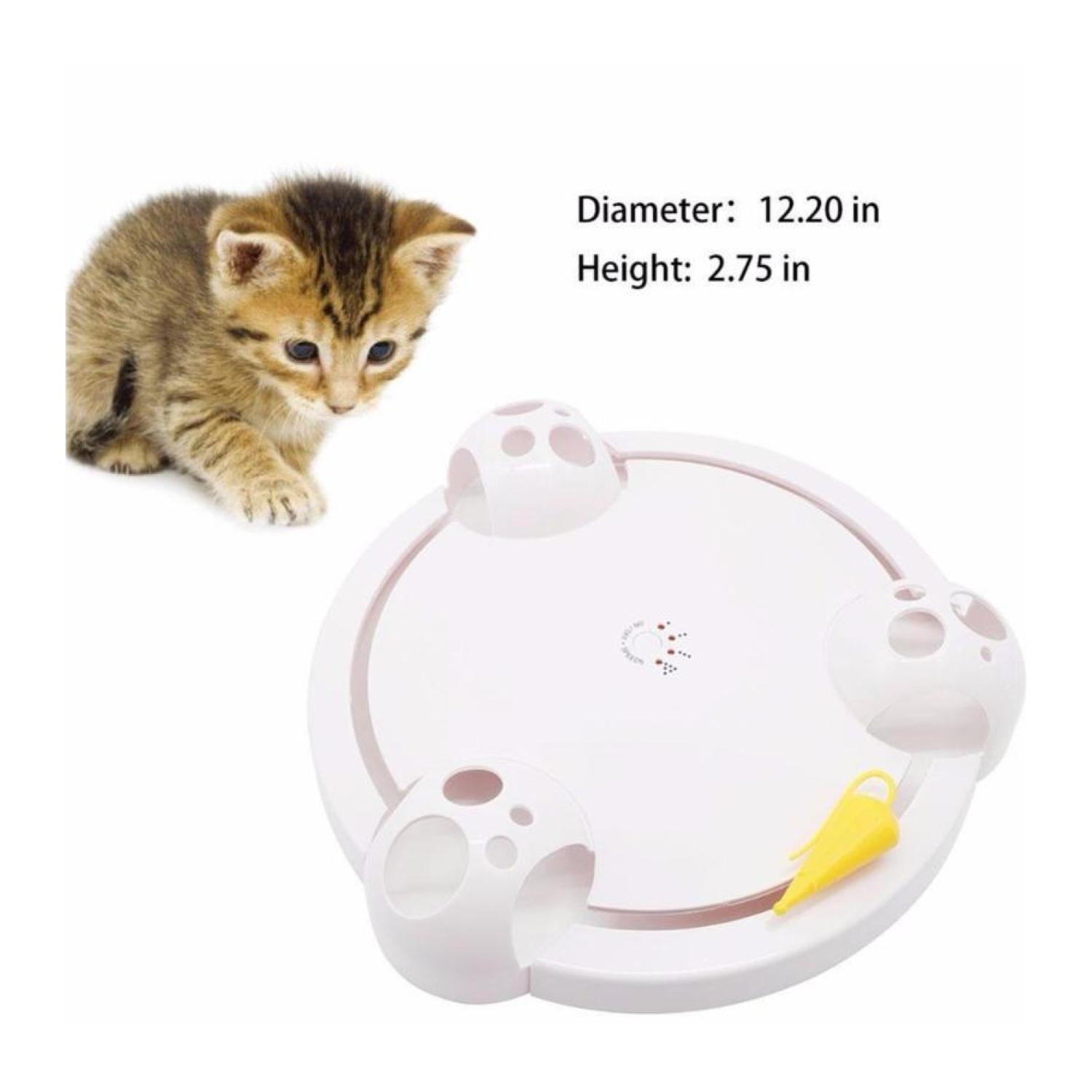 Total E-commerce - Juguete Interactivo Raton Electrico Para Gatos Mascotas