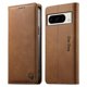 thumbnail image 1 of Funda Billetera de Cuero para [Google Pixel 8 Pro], Bloqueo RFID, Tarjetas y Soporte Marrón, 1 of 5