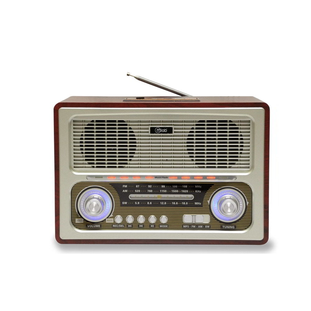 Microlab - Radio Retro Bluetooth Burdeo