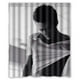 thumbnail image 1 of Cortina de ducha Dylan O'Brien, juego de cortinas de baño con ganchos, tamaño 60 x 72 pulgadas, 1 of 3