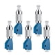 thumbnail image 1 of Adaptador De Fibra De Localizador De Fallas Visuales De 5 Piezas Conector De Fibra Óptica Adaptador De Conversor De Fibra Óptica Híbrida De Modo Único 9 125um Fc A Lc, 1 of 3