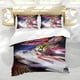 thumbnail image 5 of Meteoro Conjunto de sábanas temático, trío de piezas, cómodo y amigable con la piel, diseño único, regalo de decoración para el hogar para familiares, amigos y fans, 90 cm * 190 cm, 5 of 6