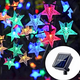 thumbnail image 1 of Luz Luces Navidad Carga Solar 5m Estrellas Multicolor, 1 of 6