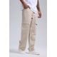 thumbnail image 1 of Jeans Hombre Cargo Con Cierre Beige, 1 of 4