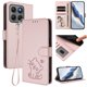 thumbnail image 2 of Funda de Gato tipo Libro para Motorola Moto G47, Rosa, 2 of 6