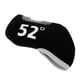 thumbnail image 4 of Protector De La Cubierta De La Cabeza Del Headcover Del Hierro Del Putter Del Hierro Del Club De Golf 52 Grados Negros, 4 of 5