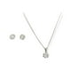 thumbnail image 1 of Set Conjunto Cadena Veneciana Aro Punto De Luz Plata Sublime, 1 of 3