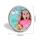 thumbnail image 2 of Love Diana-Theme Round Button Badge: Premium Metal Construction, Ideal for High-End Events 2.8 cm, 2 of 6