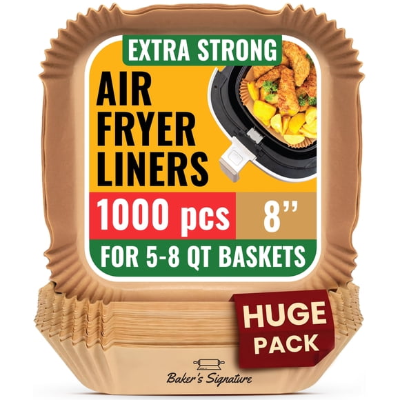 Forros para freidora de aire Baker's Signature 20 cm 1000 uds