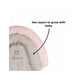 thumbnail image 4 of Almohada y Apoya Cabeza para Bebé Rosado / Marfil (), 4 of 4