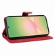 thumbnail image 4 of Funda tipo cartera con tapa para Samsung Galaxy A57 5G con tarjetero, soporte y cubierta magnética Rojo, 4 of 5