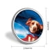 thumbnail image 2 of Underdog-Theme Round Button Badge: Premium Metal Construction, Ideal for High-End Events 2.8 cm, 2 of 6