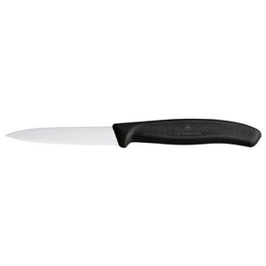 Victorinox - Cuchillo Verdura Swiss Classic Negro 8Cm
