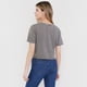 thumbnail image 2 of Polera Mujer Fun Manga Corta Crop Gris Waves Corona, 2 of 5