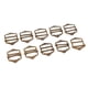 thumbnail image 5 of 10pcs correas de metal deslizante hebilla ajustador de cinta para las correas de los accesorios del bolso, 5 of 5