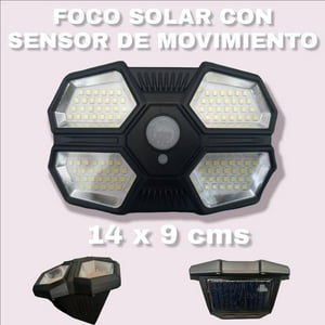 Mundo Eve - Foco Solar Con Sensor Ts-108A