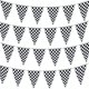 thumbnail image 1 of Guirnalda de banderines a cuadros AnapoliZ de 30 m, decoración NASCAR, 1 of 5