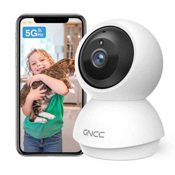Cámara de Seguridad GNCC 2K WiFi para Interior con Visión Nocturna