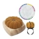 thumbnail image 1 of Kit De Alfiletero Duradero En Forma De Calabaza Para Proyectos De Manualidades De Bordado Acolchado Amarillo, 1 of 4
