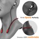 thumbnail image 5 of Correa de silicona antipérdida compatible con Airpods, compatible con GOGOSODU, negro/roja, 5 of 7