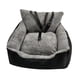 thumbnail image 1 of Asiento de coche para perros, asiento de coche elevador con cojín extraíble, cama cómoda, portabebés de viaje para perros pequeños, medianos, accesori, 1 of 5
