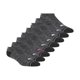 thumbnail image 1 of Calcetines PUMA para mujer, 8 unidades, corte bajo, negros, tallas 9-11, 1 of 7