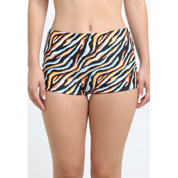Bikini Hot Pant Para Niña Animal Print 12