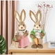 thumbnail image 2 of Pack 2 conejos de pascua decorativos rojo, 2 of 3
