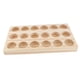 thumbnail image 3 of Organizador De Almacenamiento De Exhibición De Aceite Esencial De Madera Soporte Para Rack 6 Botellas De 15 Ml 18 Ranuras, 3 of 3