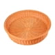 thumbnail image 2 of Cesta de almacenamiento redonda tejida de mimbre Cesta de pan de ratán Cesta de servicio de comida de mesa Bandeja Cesta de fruta tejida hecha a mano Marrón 35x7.5cm, 2 of 5