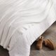 thumbnail image 4 of Manta UGG 279 cm x 228 cm de felpa de forro polar blanca, 4 of 8