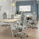 thumbnail image 4 of Silla Oficina Élite Ergonómica Soporte Lumbar Cervical Ajustable - Gris, 4 of 8