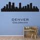 thumbnail image 2 of Decomural Denver Colorado Usa City Skyline WS-15420, 2 of 2