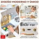 thumbnail image 3 of Cocina De Juguete Infantil De Madera Extra Grande 100x89cm Crema, 3 of 10